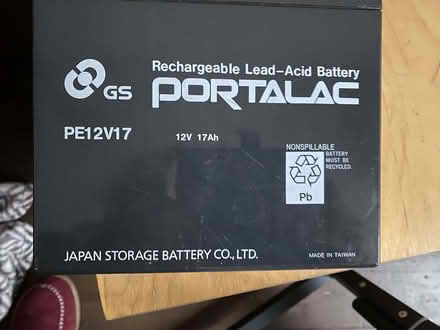 Photo of free Two 12v car batteries (Preston Park area BN1) #1