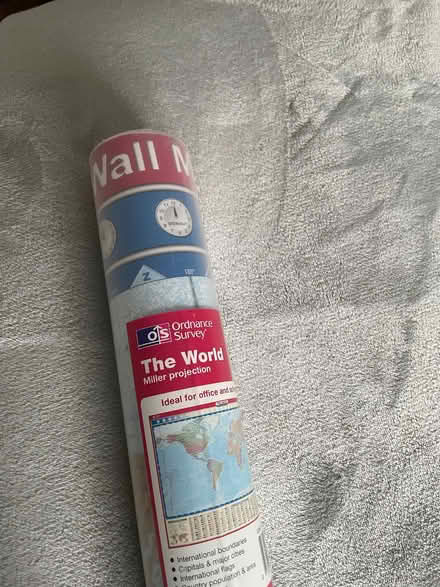 Photo of free Wall map of the World (Brook End SG5) #2