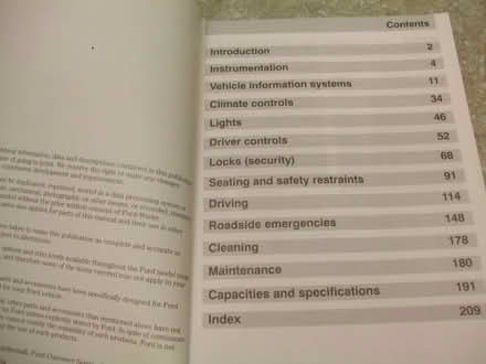 Photo of free Ford Focus MkII owner's guide (Heath Hayes WS12) #2