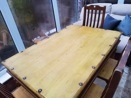 Photo of free Table and four chairs (Leominster) #2