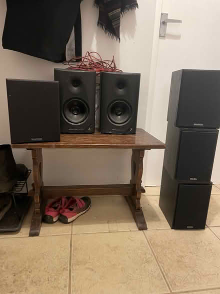Photo of free 3 pairs of working speakers (EX15) #1