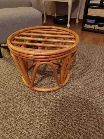 Photo of free bamboo foot stool (near Kuhl and Reaville) #1