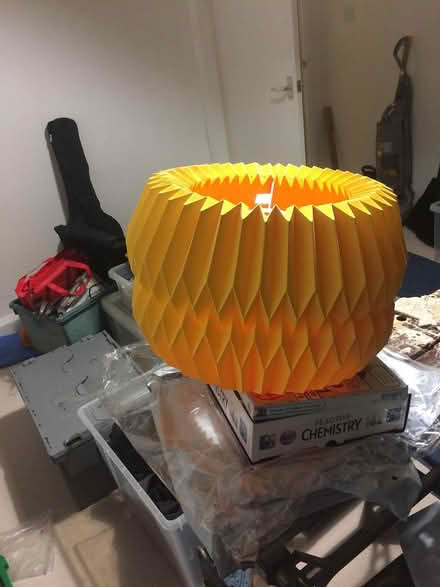 Photo of free Habitat Yellow Lampshade (CT1) #1