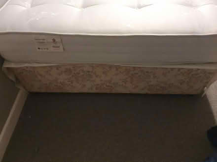 Photo of free Double bed and mattress (SM7 2) #3