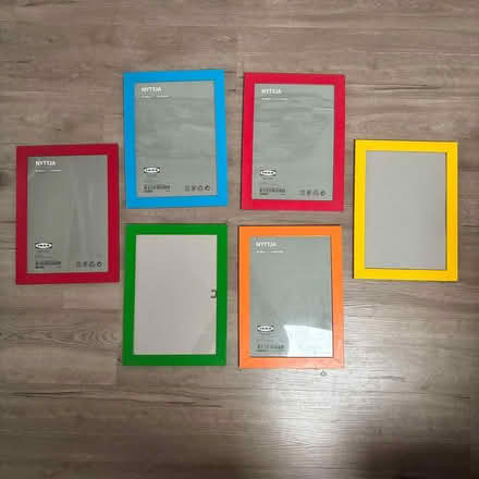 Photo of free 6 A4 IKEA NYTTJA frames (Hampton Hill/Fulwell) #1
