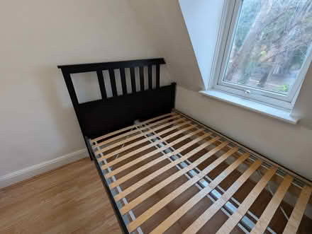 Photo of free Hemnes double bed frame (Sw4 8dx) #1