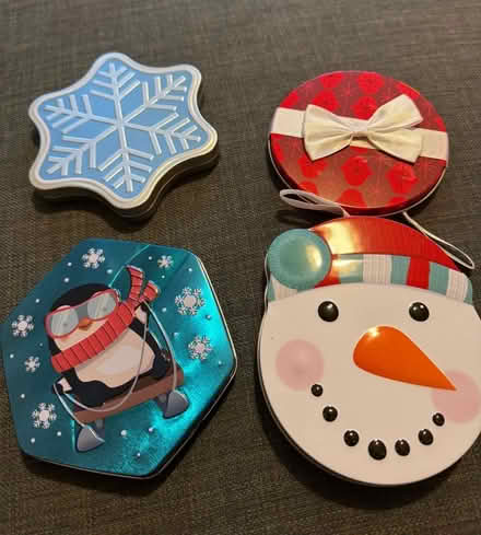 Photo of free Christmas tins (Fairfield LA1) #1