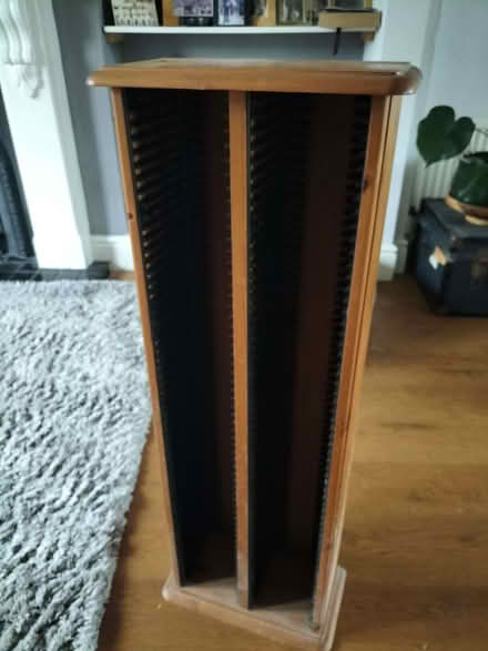 Photo of free Wooden CD rack (Twerton) #1