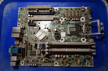 Photo of free Old computer mainboards and power supplies (Hampreston BH22) #1