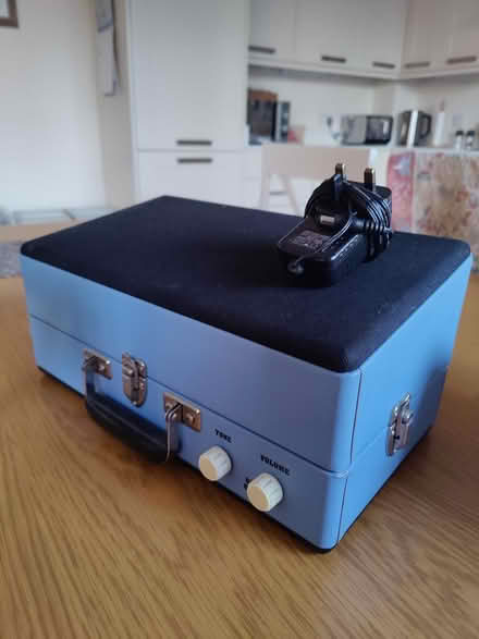Photo of free Light Blue Record Player (HP4) #1