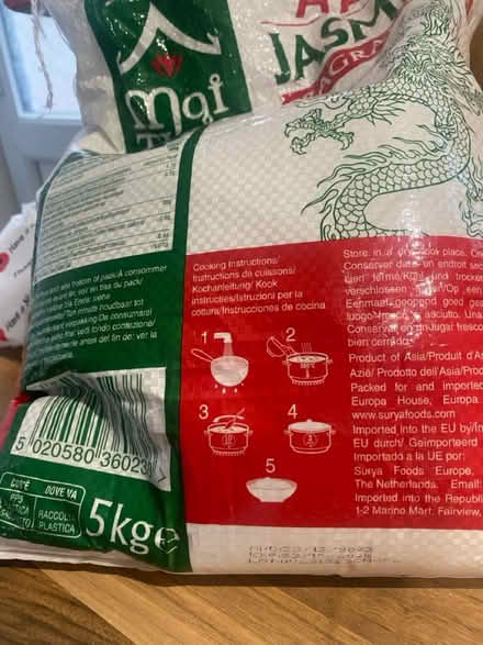 Photo of free Bag of Jasmine Rice (Shenley Brook end MK5) #2