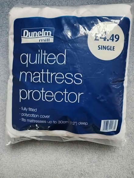 Photo of free Single bed mattress protector (GL53, Leckhampton, Cheltenham) #1