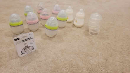 Photo of free Malm and comotomo bottles + nipples (Sunnyvale) #1