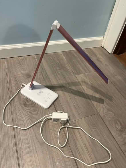 Photo of free Foldable Pink Desk Lamp (Oceanport) #2