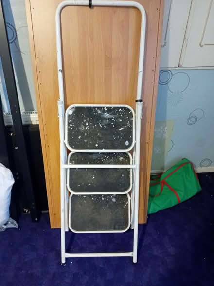 Photo of free three step folding ladder (Netteswell CM20) #3