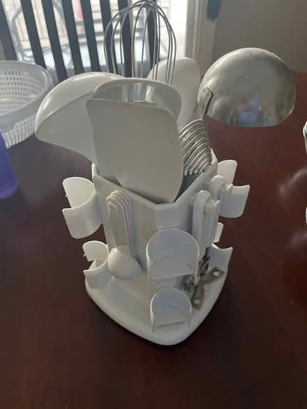 Photo of free Utensils with caddy (Whitby - Kendalwood/Dundas-ish) #1