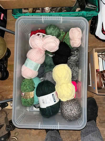 Photo of free Box of knitting wool (Kelvedon CO5) #1