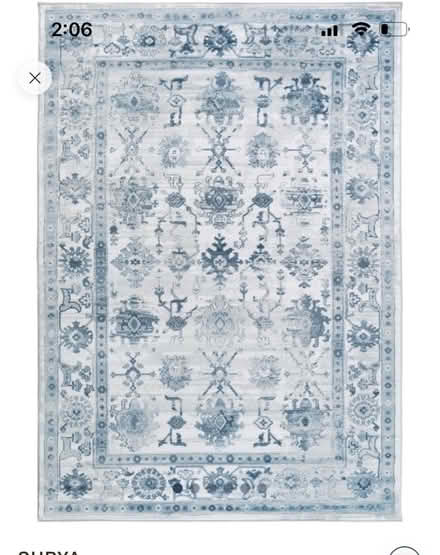 Photo of free 7x10 area rug (Del Ray near GW Middle School) #2