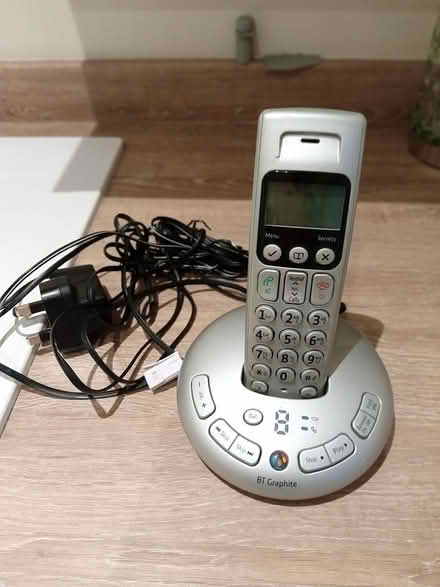 Photo of free BT Graphite phone with answerphone (Widnes) #1