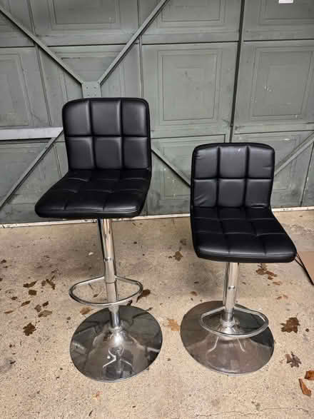 Photo of free Two faux leather Bar Stools (Poole - BH13) #3