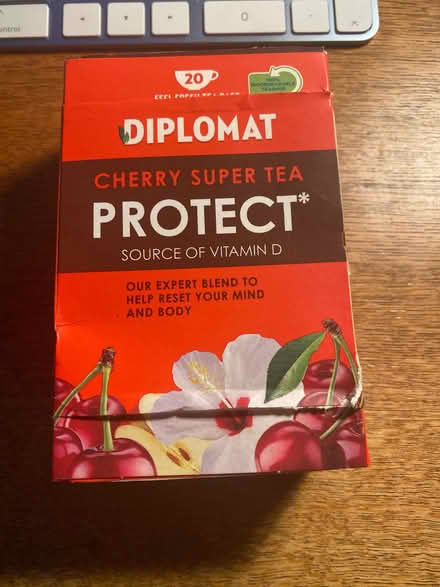 Photo of Aldi Diplomat Protect Cherry Super Tea bags (Formby L37) #1