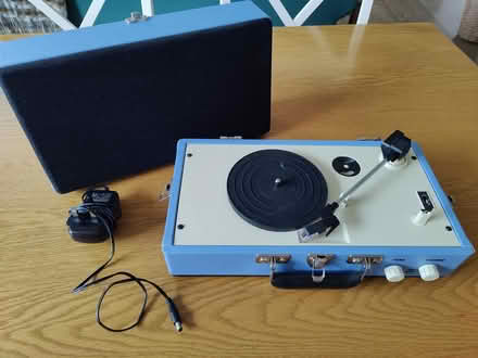 Photo of free Light Blue Record Player (HP4) #2