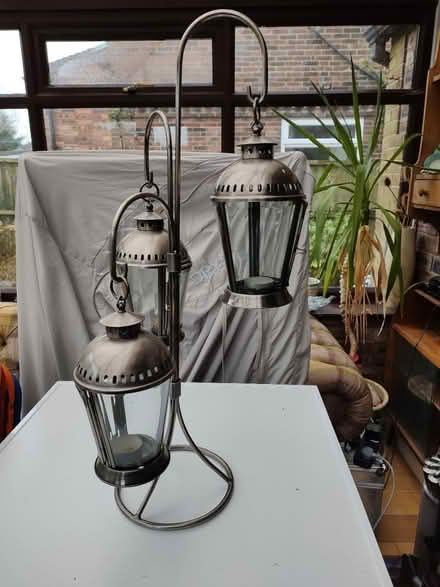 Photo of free Lantern tea light holder (Leek, ST13) #2