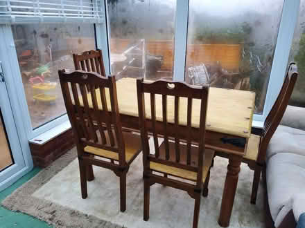 Photo of free Table and four chairs (Leominster) #3