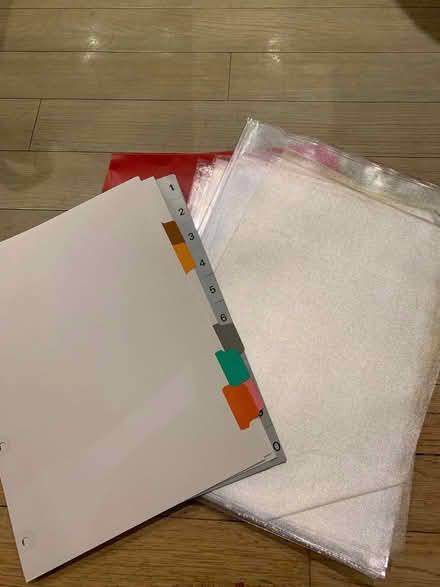 Photo of free Brand new plastic wallets and folder organisers (Twickenham TW2) #1