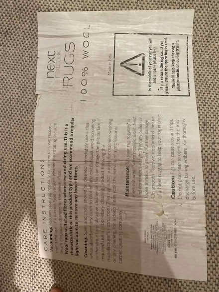 Photo of free Next Floor runner / carpet rug (BR6) #2