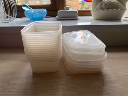 Photo of free Plastic boxes with lids (Great Bourton, OX17) #1
