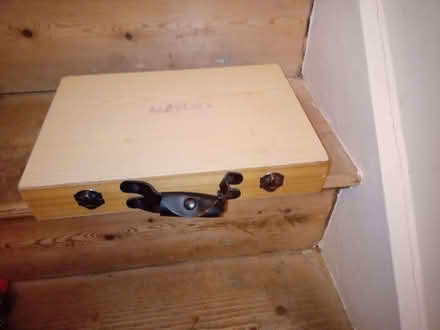 Photo of free Small Wooden Storage/Carry Case. (Kendal LA9) #2