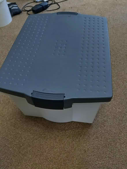 Photo of free Plastic file box (warrington Wa5) #2