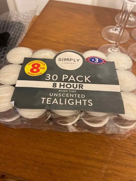 Photo of free 30 tealights candles (Dollis Hill) #1