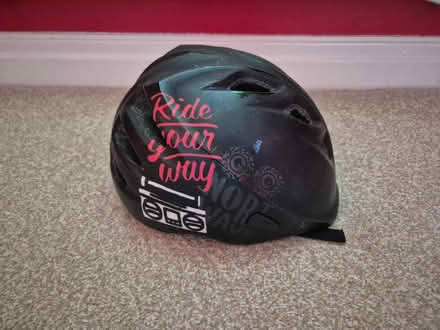 Photo of free Kids black/red helmet (Greaves LA1) #1