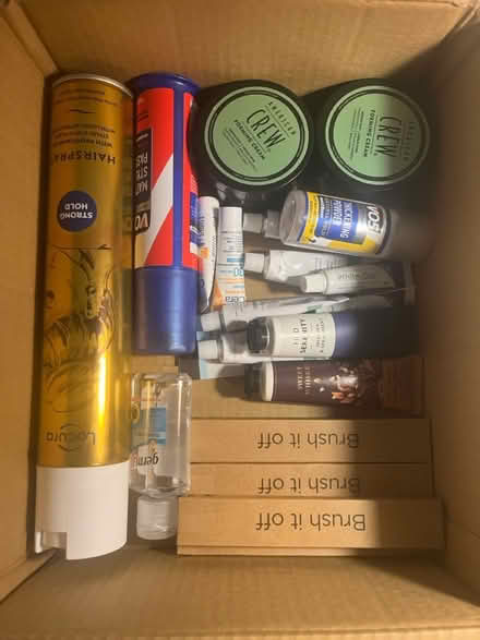 Photo of free Gentleman’s Grooming Products (Arlesey SG15) #1