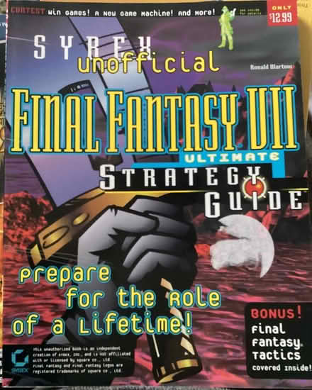 Photo of free FF VII Book (Cheltenham) #1