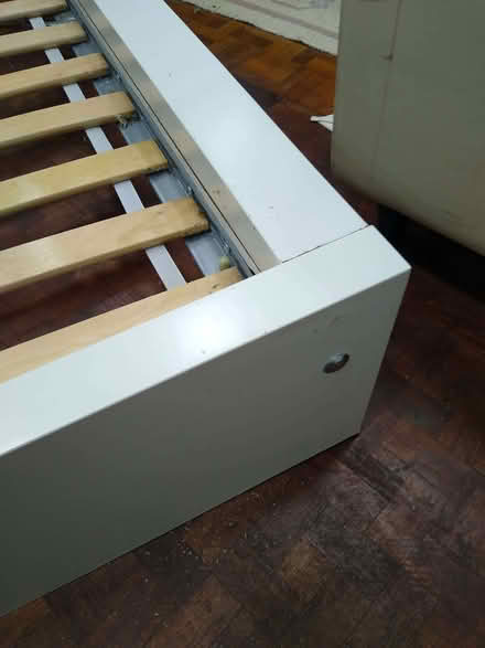 Photo of free Ikea large single bed (Kings Sutton OX17) #3