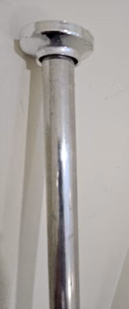 Photo of free Chrome aluminum shower rail (London Fields) #3