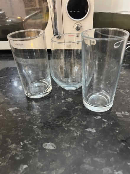 Photo of free 3 water glasses (Oxford-Freegle CGA OX4) #1