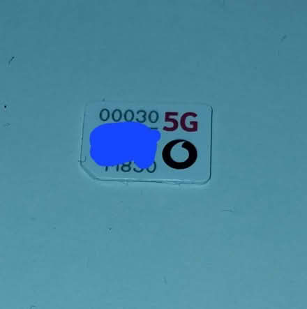 Photo of free Vodafone Sim Card (Woolwich SE18) #1