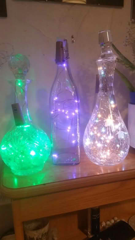 Photo of free Decanters /Bottle with lights (Parson cross S5) #3