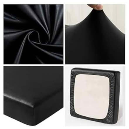 Photo of free Faux leather chair cover (KT4 Worcester Park) #1