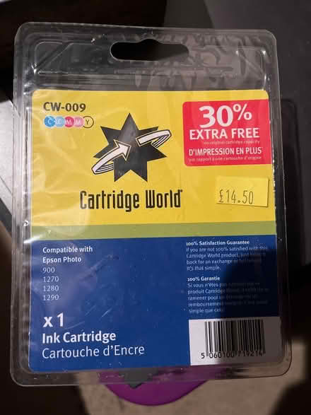 Photo of free Printer cartridge CW-009 (LS7) #1