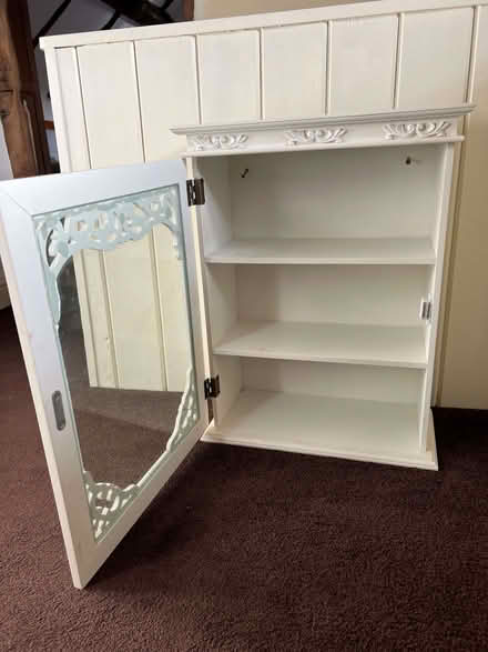 Photo of free Small white painted wood shelves (Appleton Thorn WA4) #2