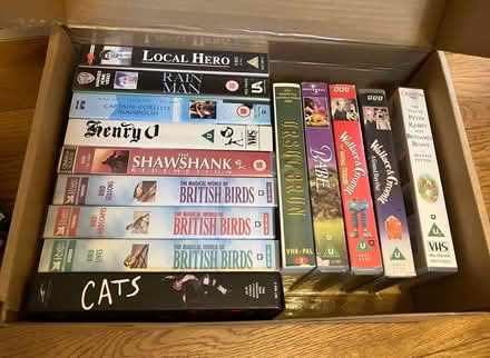 Photo of free Box of VHS tapes (Frome Somerset) #1