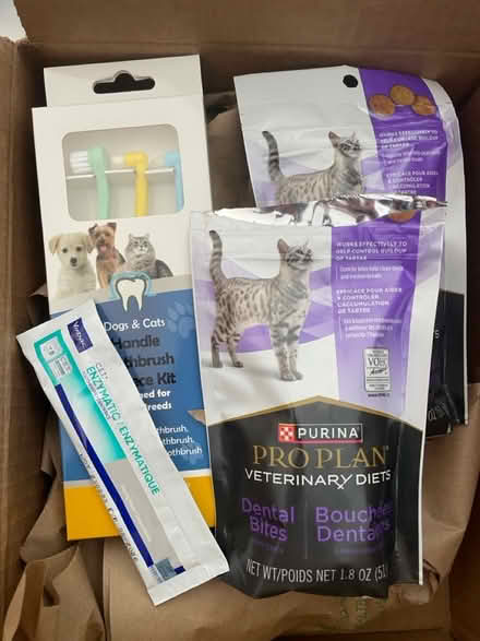 Photo of free Cat treats, toothbrush, toothpaste (Midtown) #1