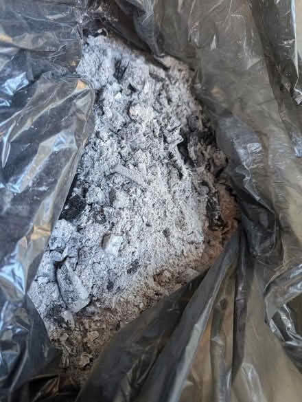 Photo of free Log fire ash left over fertaliser (Horsham Roffee) #1