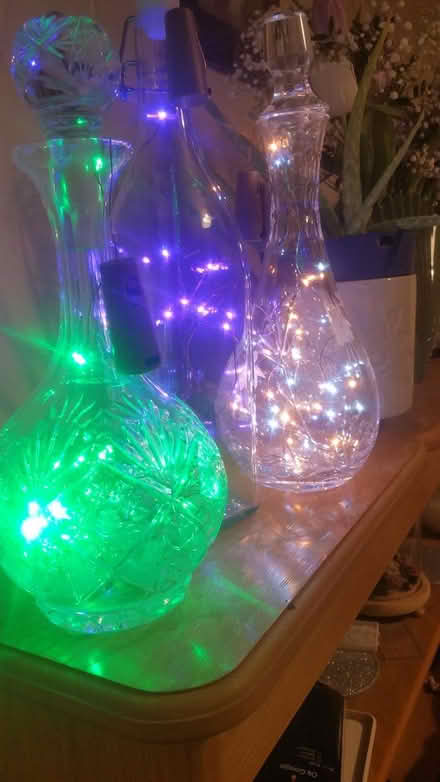 Photo of free Decanters /Bottle with lights (Parson cross S5) #1
