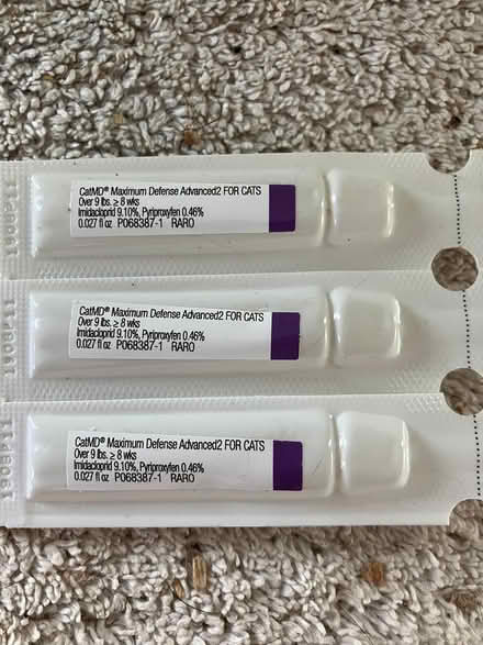 Photo of free Cat Flea & Tick Topical (Near Gary Ave & Schick Rd) #2